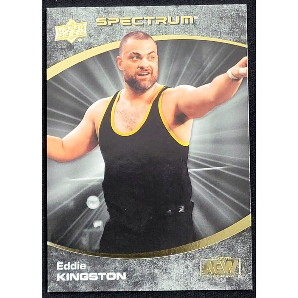 2021 UPPER DECK AEW SPECTRUM DARK EDDIE KINGSTON #D 93/99